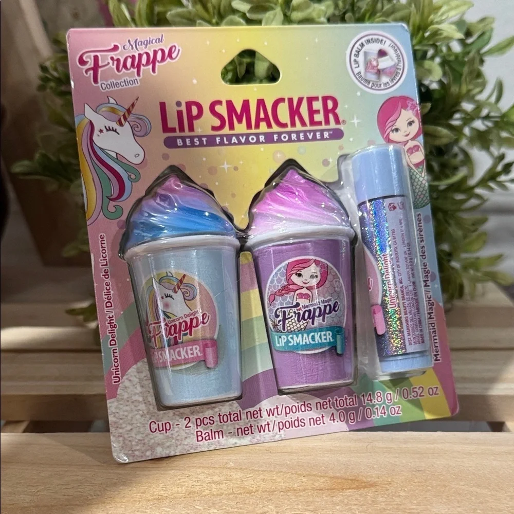 Lip smacker lip balm mermaid magic unicorn delight NEW